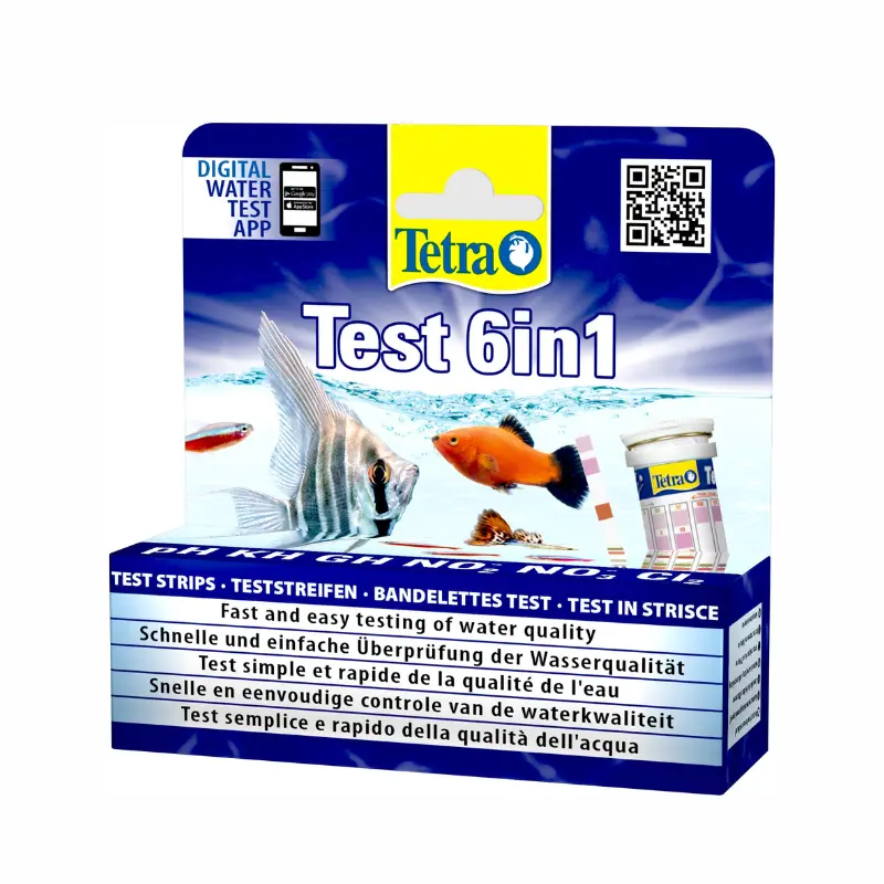 Tetra Test 6-in-1 Water Test for the Aquarium