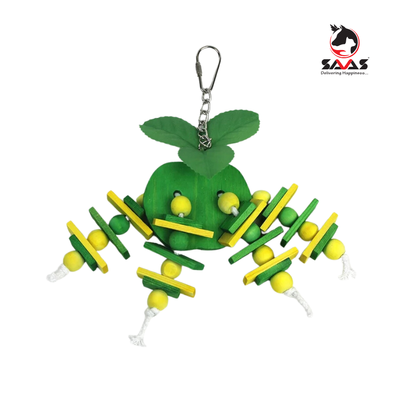 [SA3546] Saas Birds Natural Wooden Toy 8*22cm