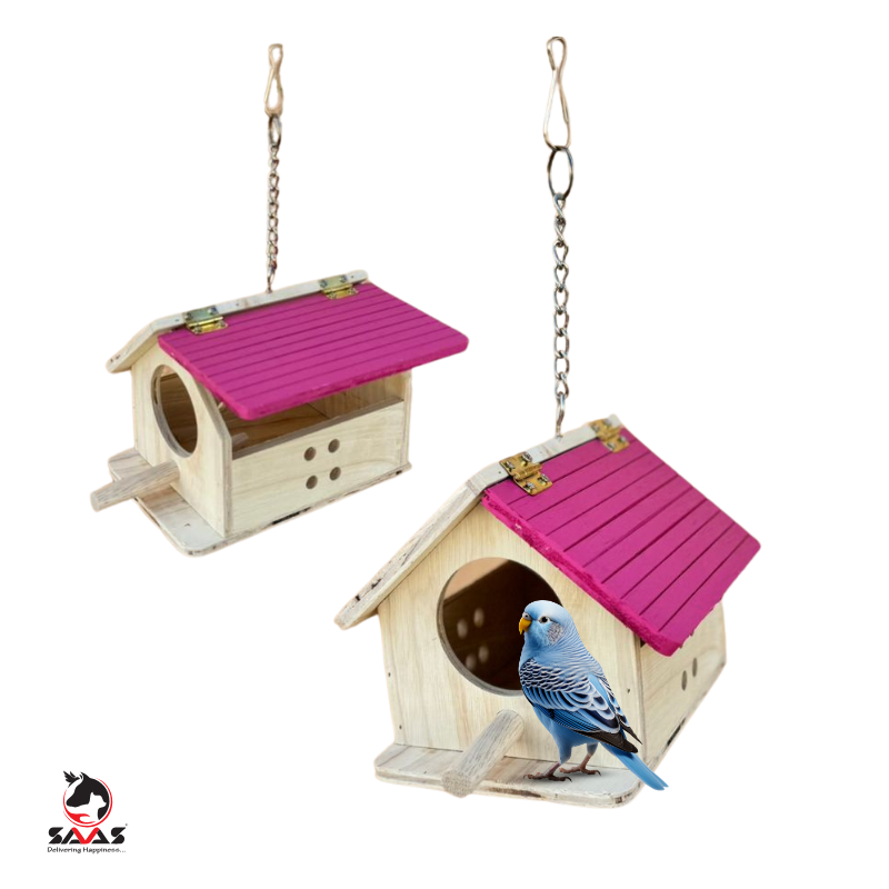 [SJB008A] Long Gable House Toy  13*14*30.5cm