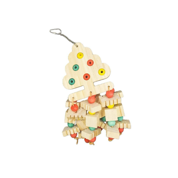 Parrot Wood Hanging Toys 40*16