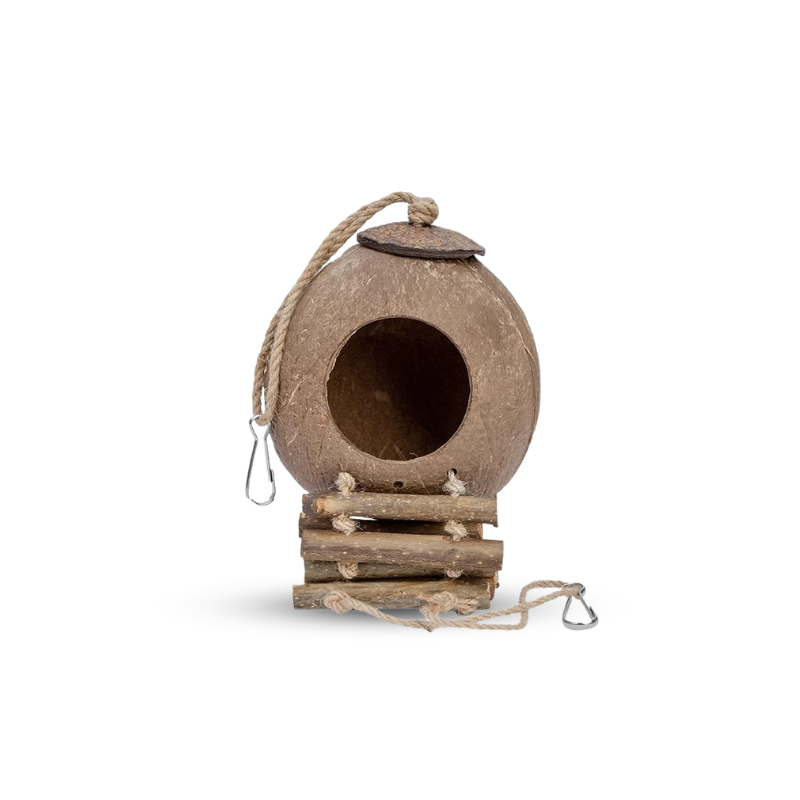 [SA3427] Coconut Shell Bird Nest